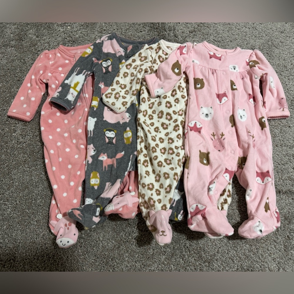 Carters Fleece Footie Sleeper/PJs
